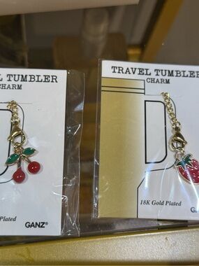 NIB Tumbler Charms